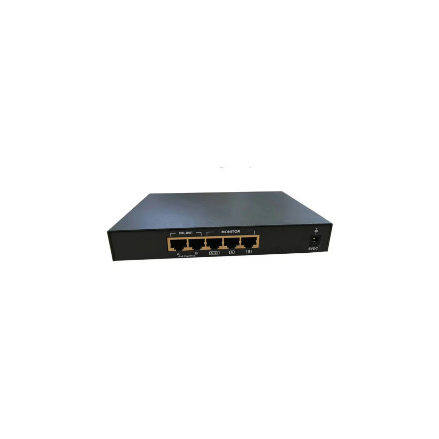 Dualcomm Failsafe 10/100/1000Base-T Network Regeneration TAP Frontansicht
