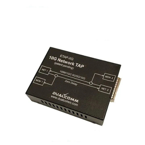 Dualcomm ETAP XG - 10G NETZWERK TAP Vogelperspektive