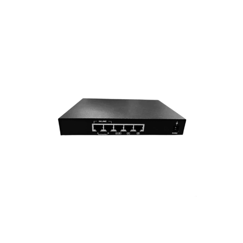 Dualcomm 10/100/1000Base-T GbE Netzwerk Bypass Switch/TAP