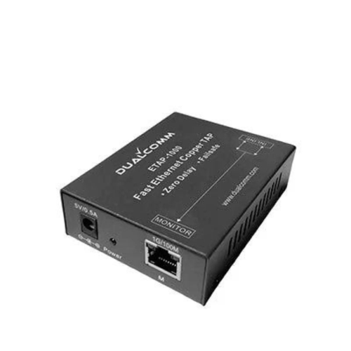 Dualcomm ETAP-1000 - NETZWERK TAP schräg von der Seite