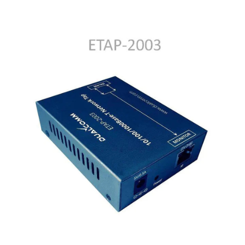 Dualcomm ETAP-2003 - NETZWERK TAP schräg von vorne