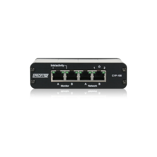 ProfiTAP C1P-100 - Portable Fast Ethernet Copper Netzwerk-TAP