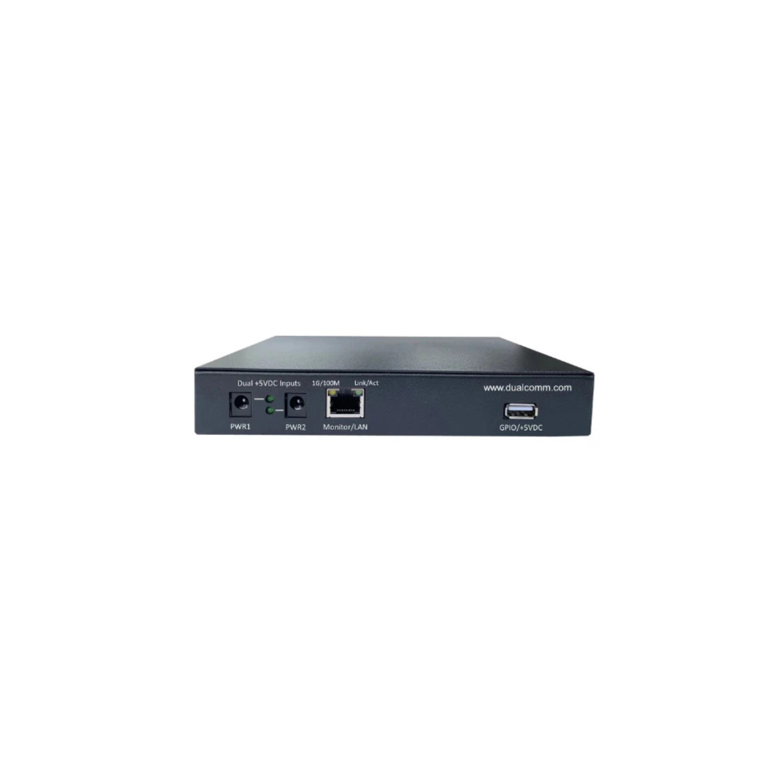 Dualcomm ETAP-PI - RASPBERRY PI NETZWERK-TAP Frontansicht