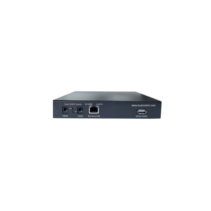 Dualcomm ETAP-PI - RASPBERRY PI NETZWERK-TAP Frontansicht
