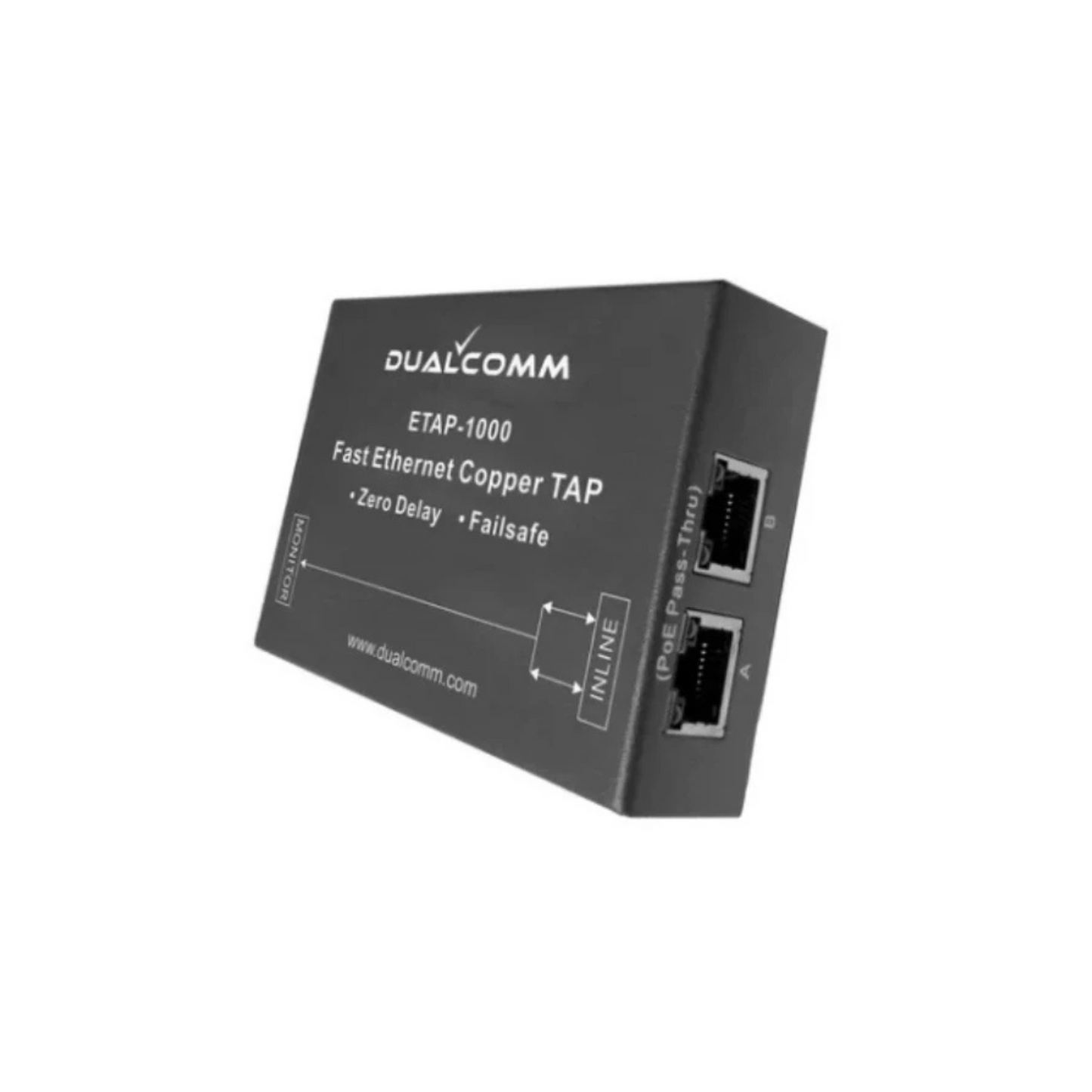 Dualcomm ETAP-1000 - NETZWERK TAP von der Seite