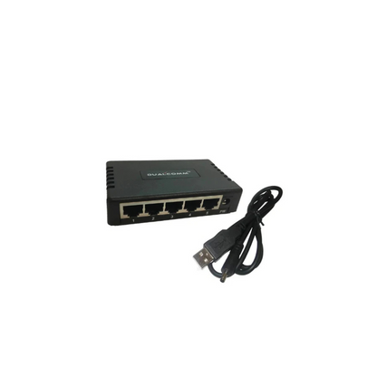 Dualcomm DCSW-1005/ DCSW-1005PT - NETZWERK TAP  Frontansicht