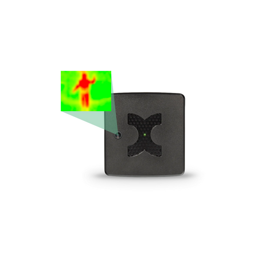 Kentix MultiSensor mit Ethernet (PoE) und Thermal Image (90° Optik)