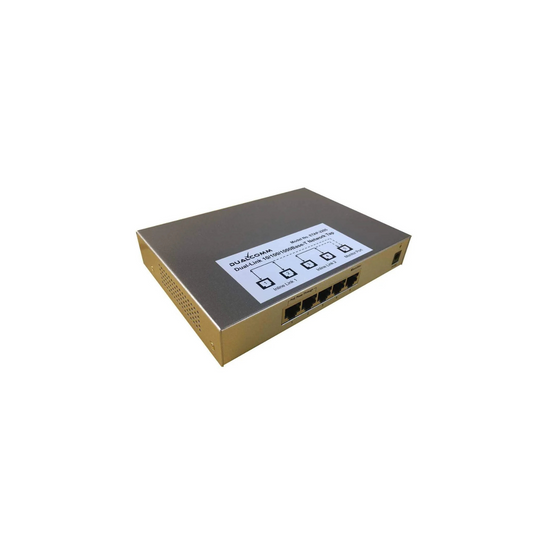 Dualcomm Dual-Link 10/100/1000Base-T Network TAP Seitenansicht
